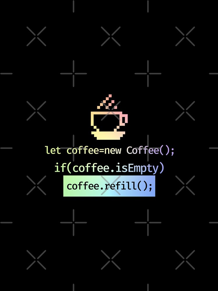 Thumbnail 4 of 4, iPhone Case, Coffee refill coding designed and sold by ScienceCorner.