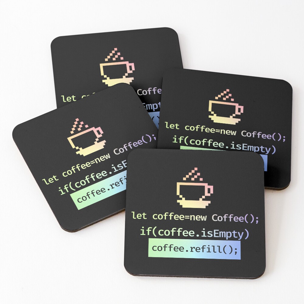 Item preview, Coasters (Set of 4) designed and sold by ScienceCorner.