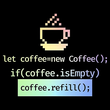 Artwork thumbnail, Coffee refill coding by ScienceCorner