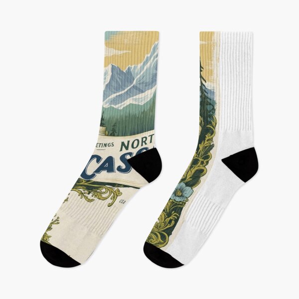 Item preview, North Cascades National Park Postcard Vintage Retro Travel Vintage designed and sold by TravelPostcardGems.