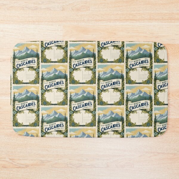 Item preview, North Cascades National Park Postcard Vintage Retro Travel Vintage designed and sold by TravelPostcardGems.