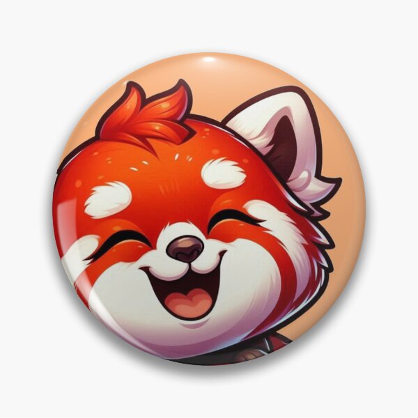 Item preview, Happy and Cute RED PANDA designed and sold by TimeToMap.