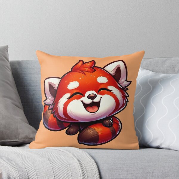 Item preview, Happy and Cute RED PANDA designed and sold by TimeToMap.