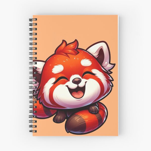 Item preview, Happy and Cute RED PANDA designed and sold by TimeToMap.