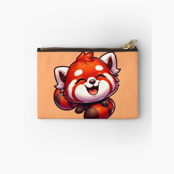 Item preview, Happy and Cute RED PANDA designed and sold by TimeToMap.