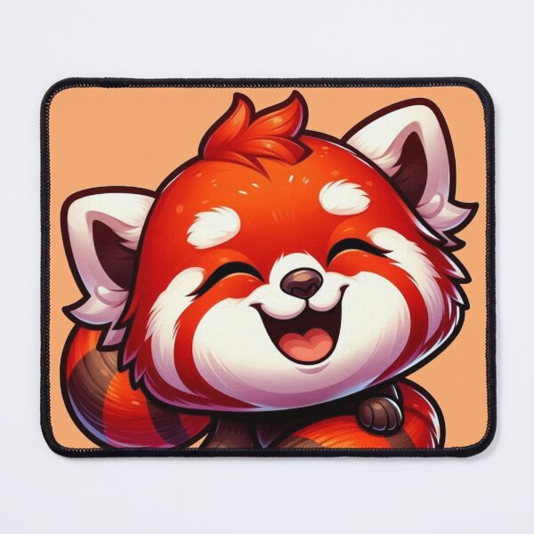 Item preview, Happy and Cute RED PANDA designed and sold by TimeToMap.