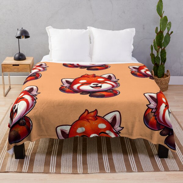 Item preview, Happy and Cute RED PANDA designed and sold by TimeToMap.