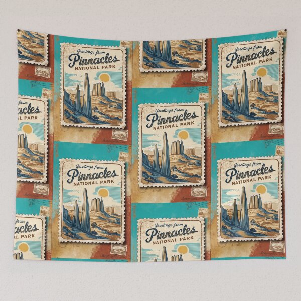 Item preview, Pinnacles National Park Postcard Vintage Retro Travel Vintage designed and sold by TravelPostcardGems.