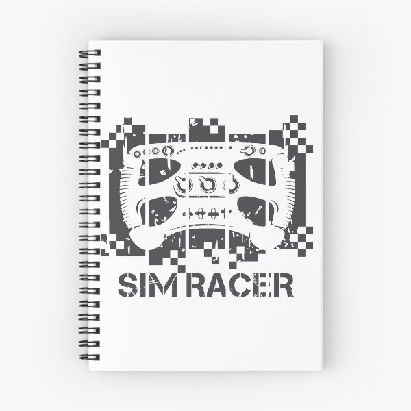 Item preview, Car steering wheel retro sim racer gaming racing vintage gamer simracing Logo designed and sold by AndreMi.