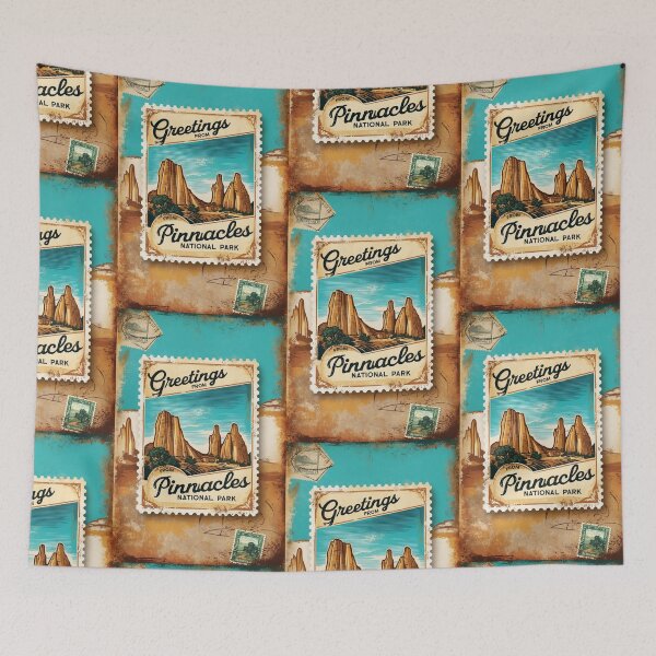 Item preview, Pinnacles National Park Postcard Vintage Retro Travel Vintage designed and sold by TravelPostcardGems.