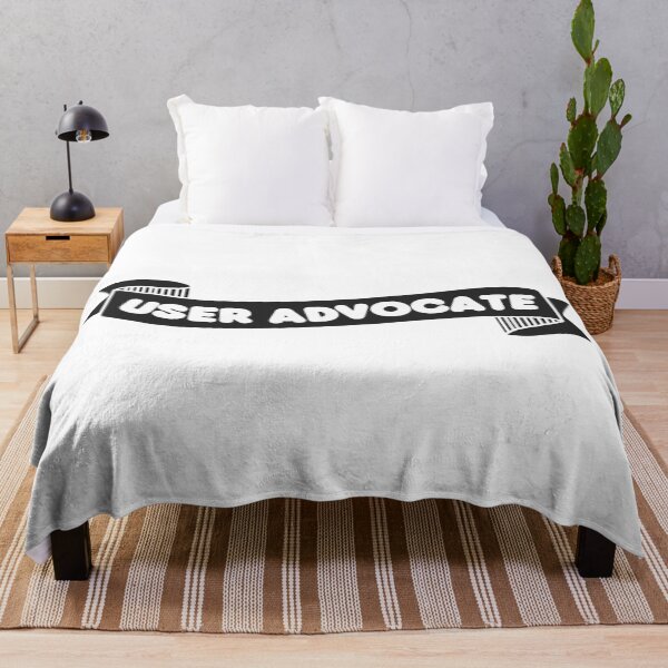Artikelvorschau, User Advocate Banner schwarz - UX Designer | Produktdesigner | UI Designer Aufkleber entworfen und verkauft von PoshPixel.