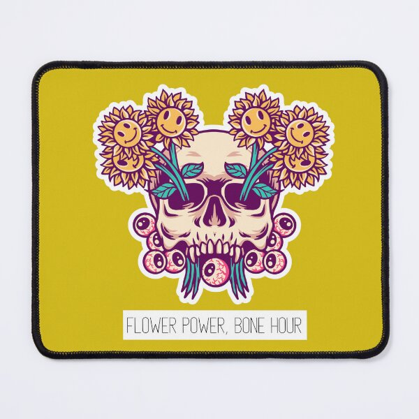 Item preview, Flower power, bone hour #Taxidermy #Skull #Bones designed and sold by Anna Halasek.