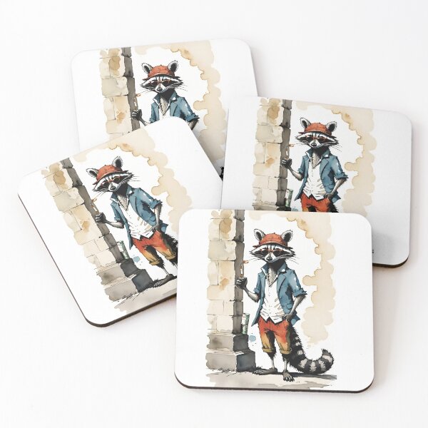 Item preview, Gangsta raccoon designed and sold by django727.
