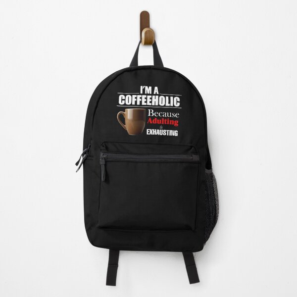 Item preview, "COFFEE: Because Adulting is Exhausting" Graphic designed and sold by PrintChics.