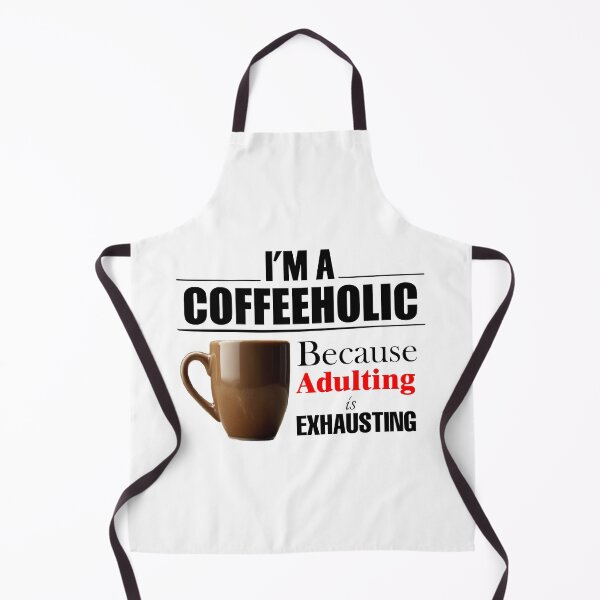 Item preview, "COFFEE: Because Adulting is Exhausting" Graphic  designed and sold by PrintChics.
