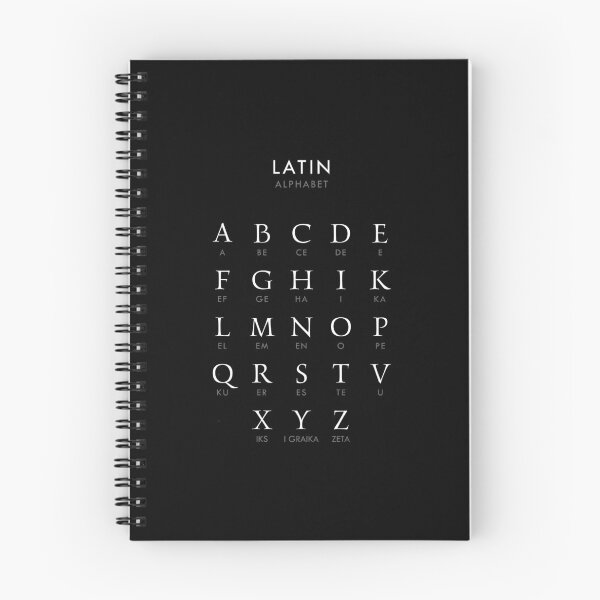 Item preview, Latin Alphabet designed and sold by AnnSign.