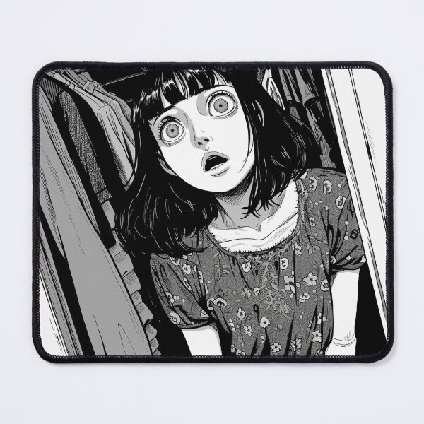 Item preview, found - black and white horror manga anime girl designed and sold by ForsakenFrames.