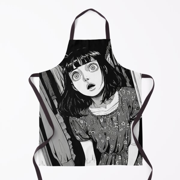 Item preview, found - black and white horror manga anime girl designed and sold by ForsakenFrames.