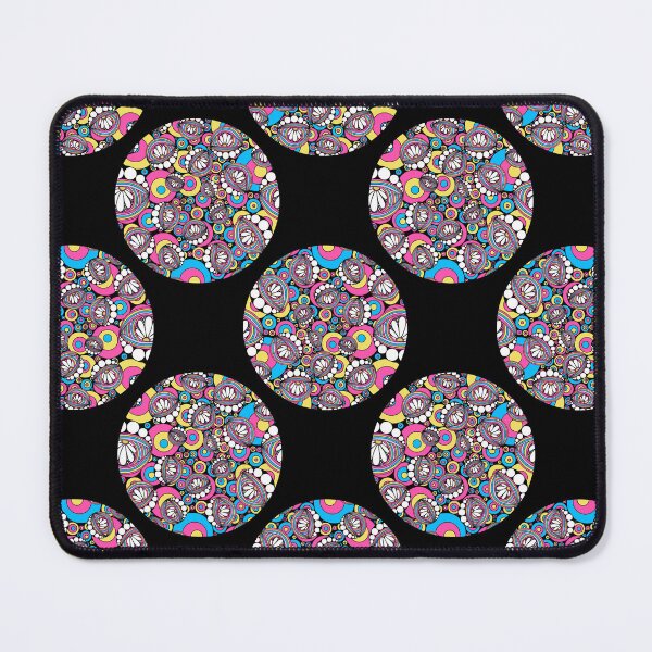 Item preview, 80s Aerobics Rainbow Daisy Doodle Polka Dot designed and sold by Triplicate Limited.