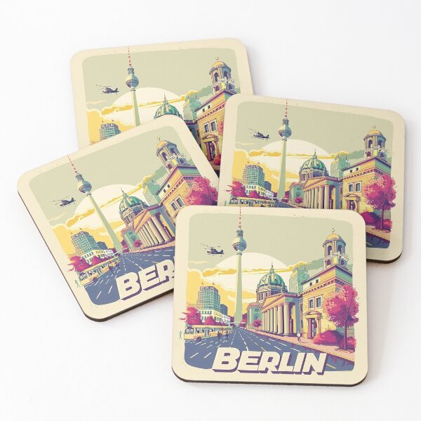 Item preview, Berlin Print Berliner Art  designed and sold by nomiraclehere.