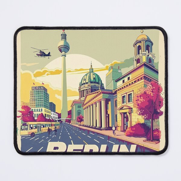 Item preview, Berlin Print Berliner Art designed and sold by nomiraclehere.