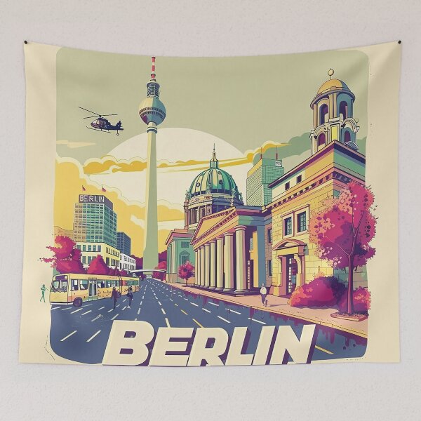 Artikelvorschau, Berlin Print Berliner Kunst entworfen und verkauft von nomiraclehere.