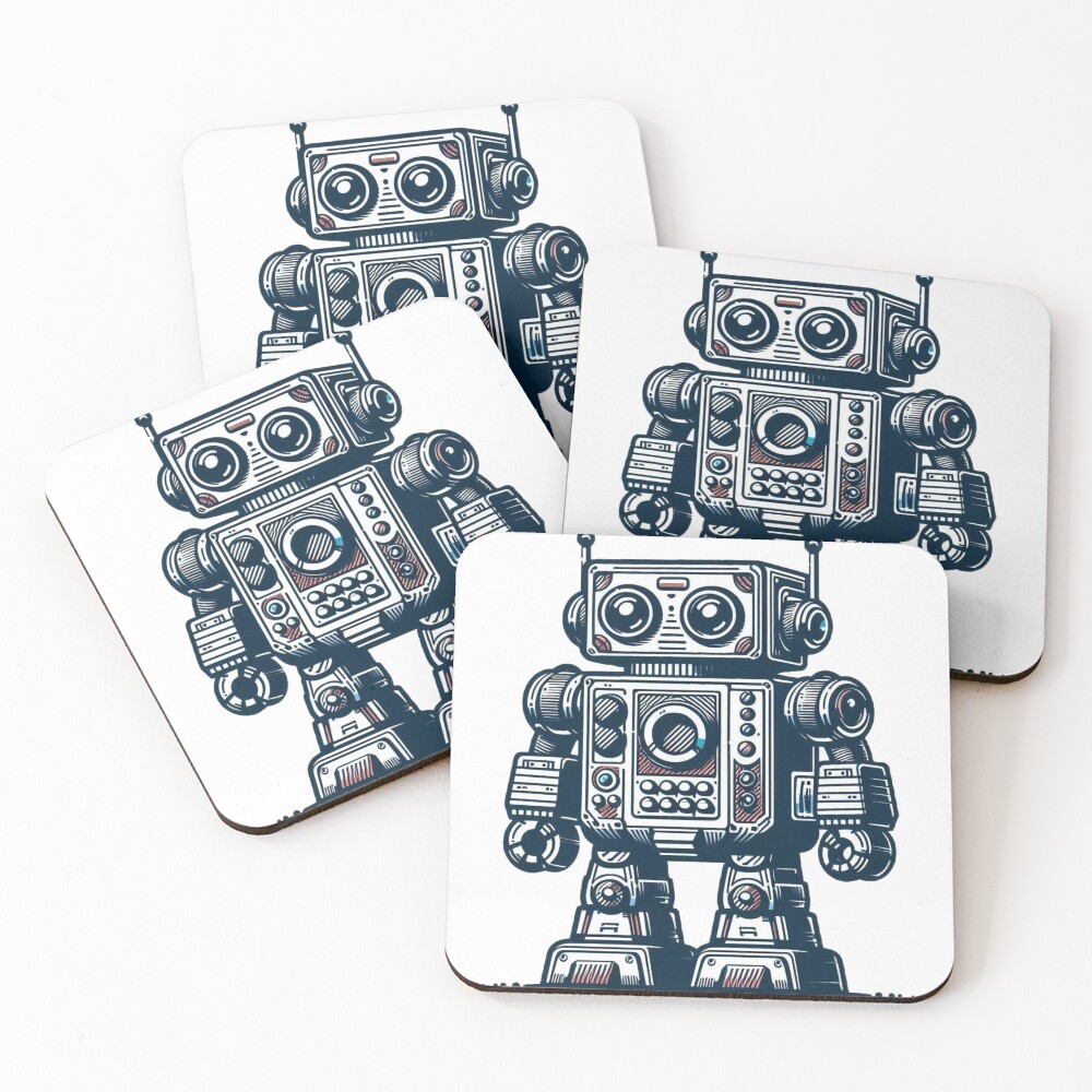 Item preview, Coasters (Set of 4) designed and sold by RetroDig.
