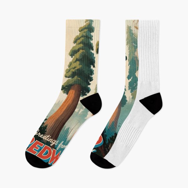 Item preview, Redwood National Park Postcard Vintage Retro Travel Vintage designed and sold by TravelPostcardGems.