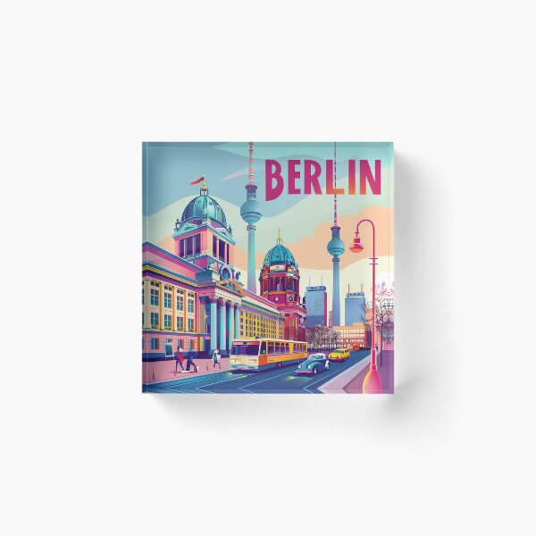 Item preview, Berlin Print Berliner Art  designed and sold by nomiraclehere.