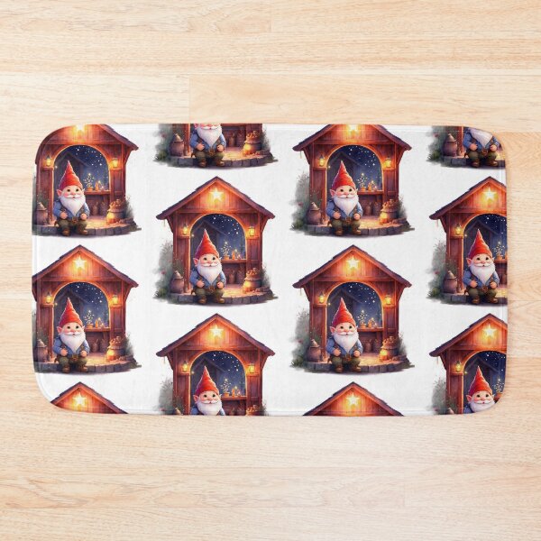 Item preview, Playful Watercolor Gnome designed and sold by Victoria Riabov.