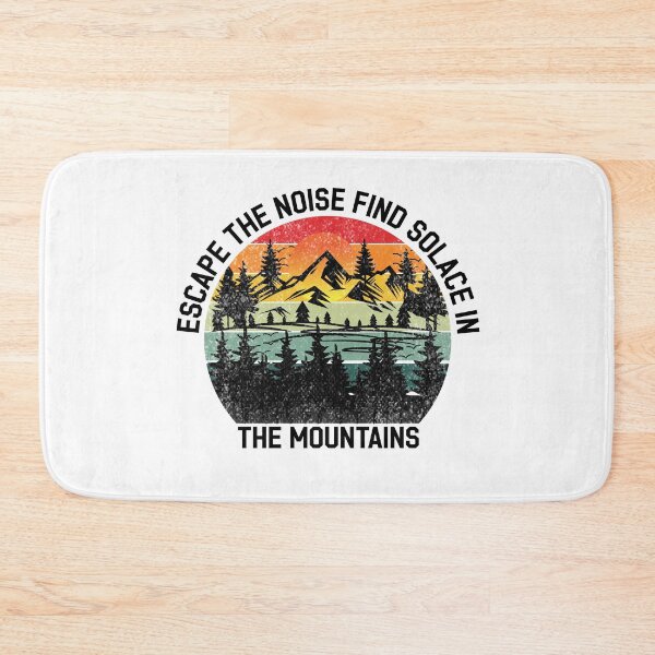 Item preview, Escape The Noise - Premium Hiking Lover T-Shirts for Outdoor Enthusiasts designed and sold by Techflare.