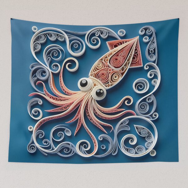 Item preview, Papercraft Squid designed and sold by Catobix.