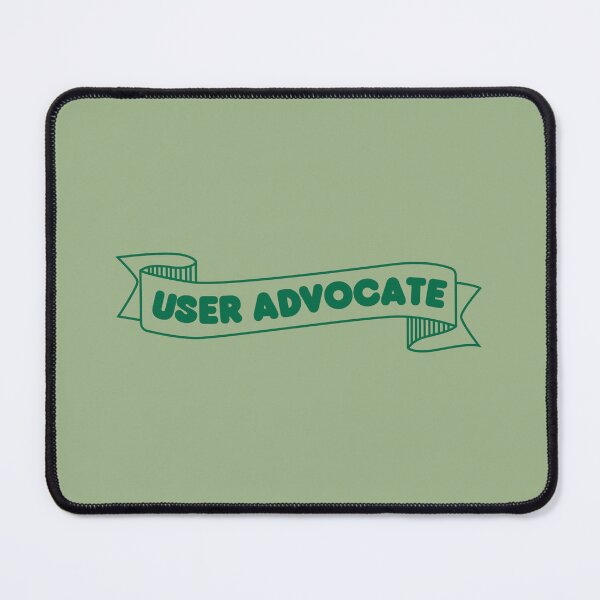 Item preview, user advocate banner green - UX Designer | Product Designer | UI Designer Stickers designed and sold by PoshPixel.