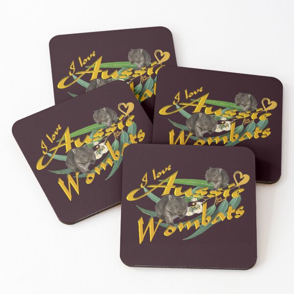 Item preview, I love Aussie Wombats designed and sold by Fluid Artzworx.