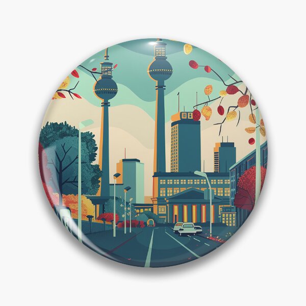 Item preview, Berlin Print Berliner Art  designed and sold by nomiraclehere.