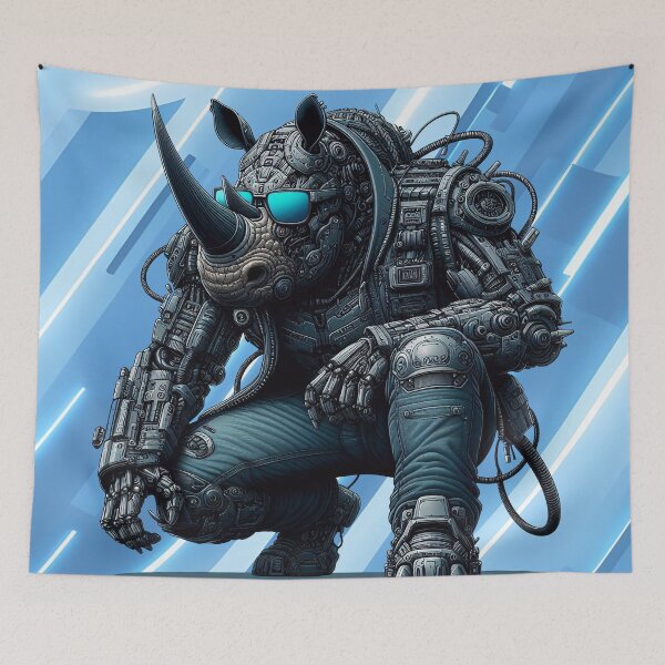 Item preview, robo rhino designed and sold by aliraweb.