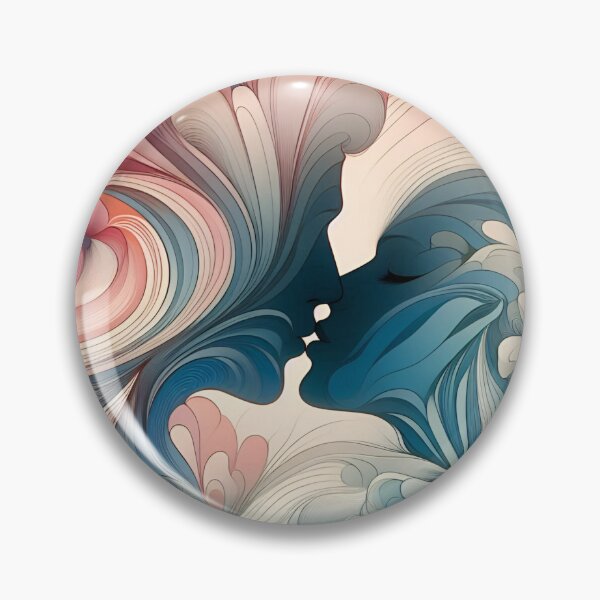 Item preview, Fusión de corazones: arte abstracto del amor designed and sold by daruneenok.