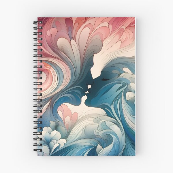 Item preview, Fusion of Hearts: Abstract Love Art designed and sold by daruneenok.