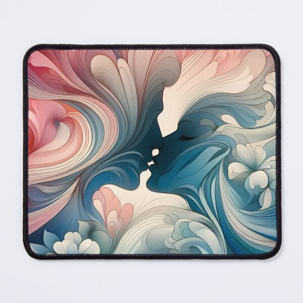 Item preview, Fusion of Hearts: Abstract Love Art designed and sold by daruneenok.