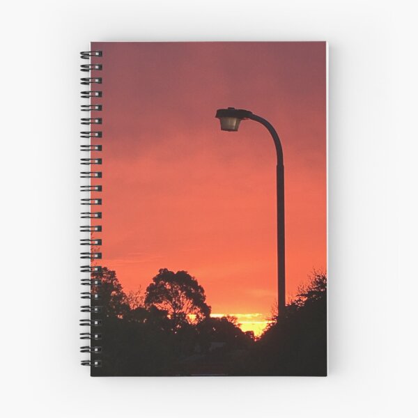 Item preview, Sunset by the streetlight designed and sold by exploramum.