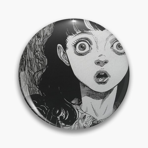 Artikelvorschau, findings - black and white horror manga anime girl entworfen und verkauft von ForsakenFrames.