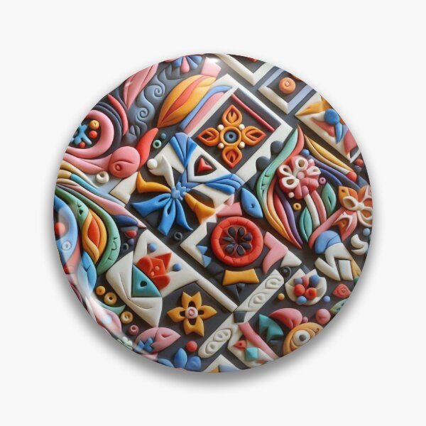 Item preview, “Colorful Abstract Mosaic Artwork” designed and sold by PrintoThink.