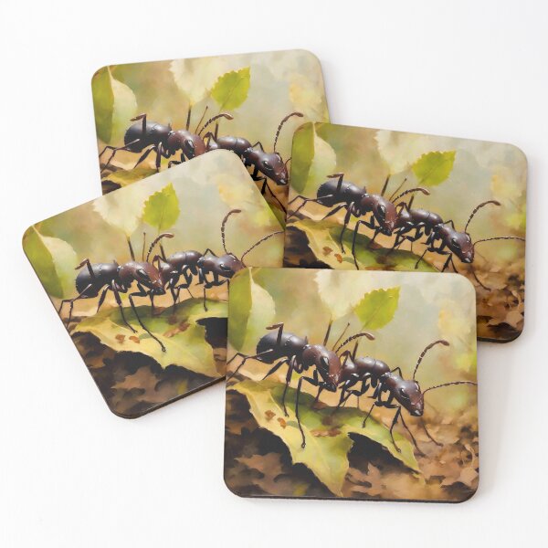 Item preview, Leaf cutter ants designed and sold by Island Art Studios.