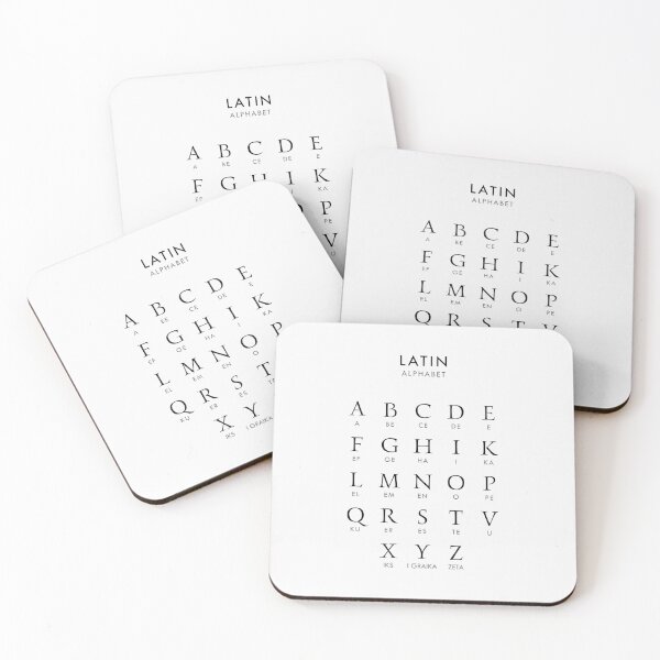 Item preview, Alphabet Latin Letters designed and sold by AnnSign.