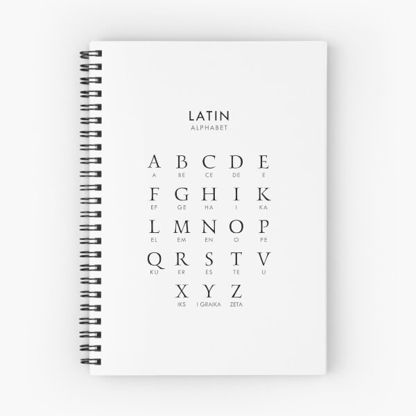 Item preview, Alphabet Latin Letters designed and sold by AnnSign.