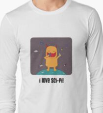 i love sci-fi Long Sleeve T-Shirt