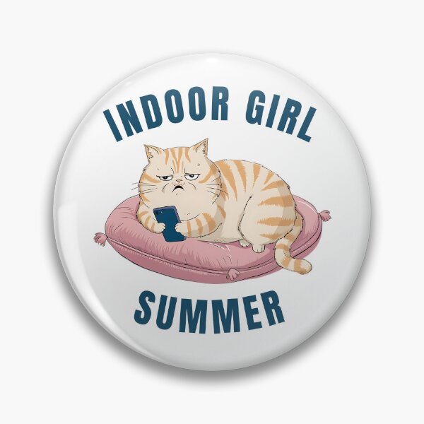 Item preview, Indoor Girl Summer anti social designed and sold by MotivaChic.