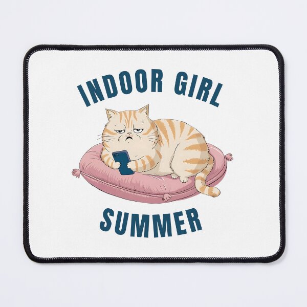 Item preview, Indoor Girl Summer anti social designed and sold by MotivaChic.
