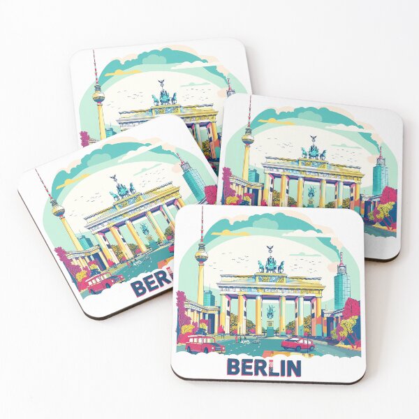 Item preview, Berlin Print Berliner Art  designed and sold by nomiraclehere.