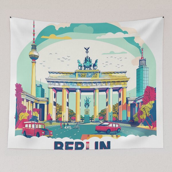 Artikelvorschau, Berlin Print Berliner Kunst entworfen und verkauft von nomiraclehere.